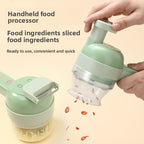 Multifunctional Electric Vegetable Chopper and Garlic Masher